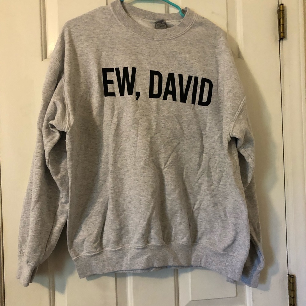 Ew David Schitt’s Creek crewneck size L
